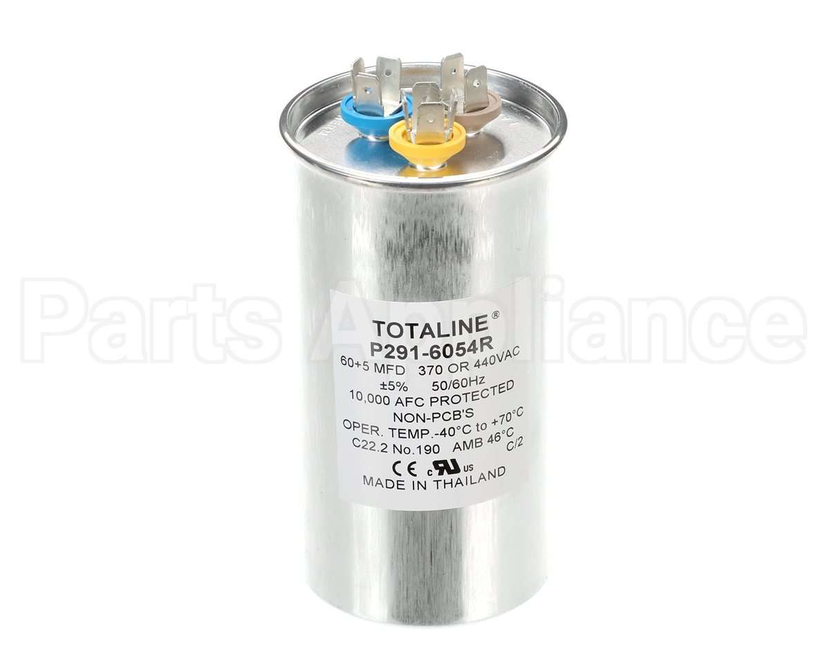 P291-6054R Carrier 60/5Mfd 440V Rnd Dual Capacitr