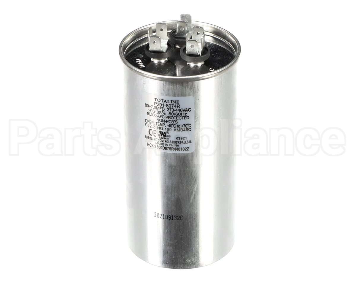 P291-8074R Bryant Payne Capacitor 80+7.5 Mfd