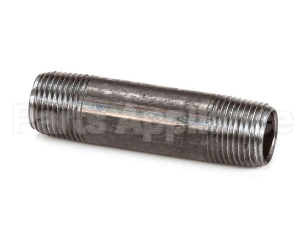 P7037305 Pitco Nipple,Black 3/8 X 2-1/2