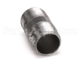 P7037355 Pitco Nipple,Black 3/4 X 2