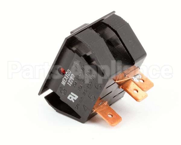 P9101-35 Anets Sw,Spst 10A W/Light Red 120V