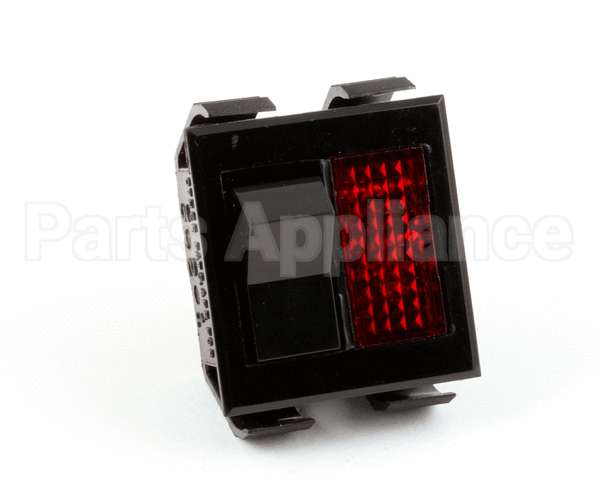 P9101-35 Anets Sw,Spst 10A W/Light Red 120V