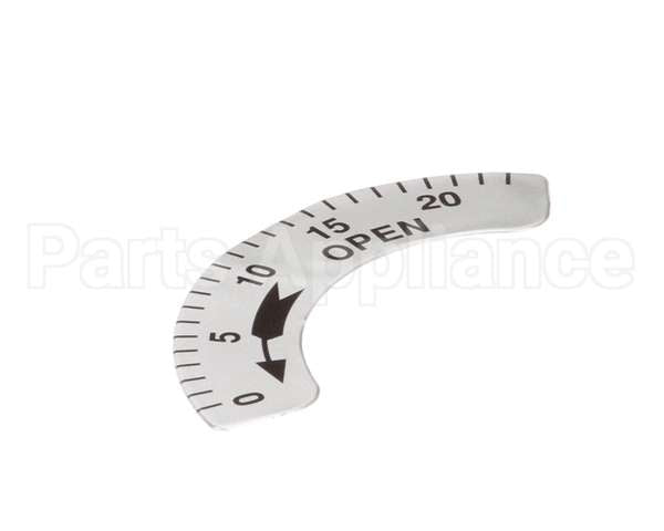 P9201-47 Middleby Eccentric Decal #C8721-01 Sdr-
