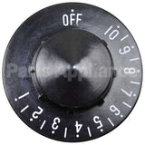 PC70-012 Compatible Prince Castle Knob 2-1/4 D, Off-10-1