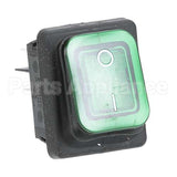 PC78-233S Compatible Prince Castle Switch - Rocker, Lighted (Green)