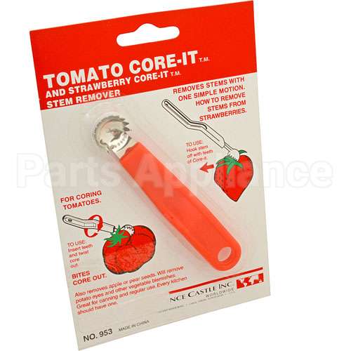 PC953 Compatible Prince Castle Corer, Tomato (Core-It)(Carded)