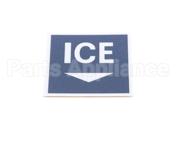 PD502622 Follett Label,Ice Disp Cvr Lvr