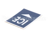 PD502622 Follett Label,Ice Disp Cvr Lvr