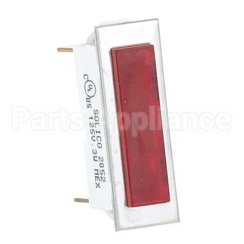 PE-139 Compatible Southbend Signal Light 3/8" X 1-5/16" Red 125V