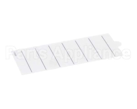 PE-25740 Alto Shaam Panel,Overlay,Insert,Menu Card