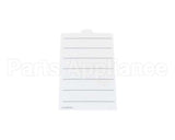 PE-25740 Alto Shaam Panel,Overlay,Insert,Menu Card