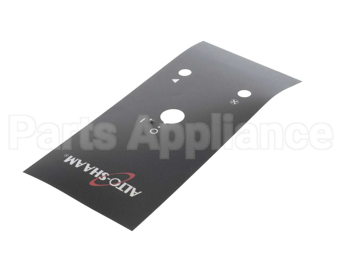 PE-28690 Alto Shaam Panel,Overlay,White Logo,Ar7Vh
