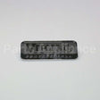PE010016 Vikinglogo Badge-Black And Chrome