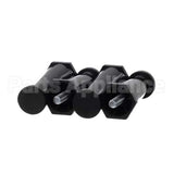 PLA030 Lancer Adjustable Black Plastic Legm