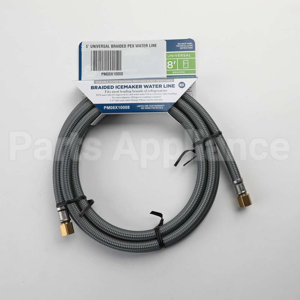 PM08X10008 GE 8' Universal Braided Pex Water Line
