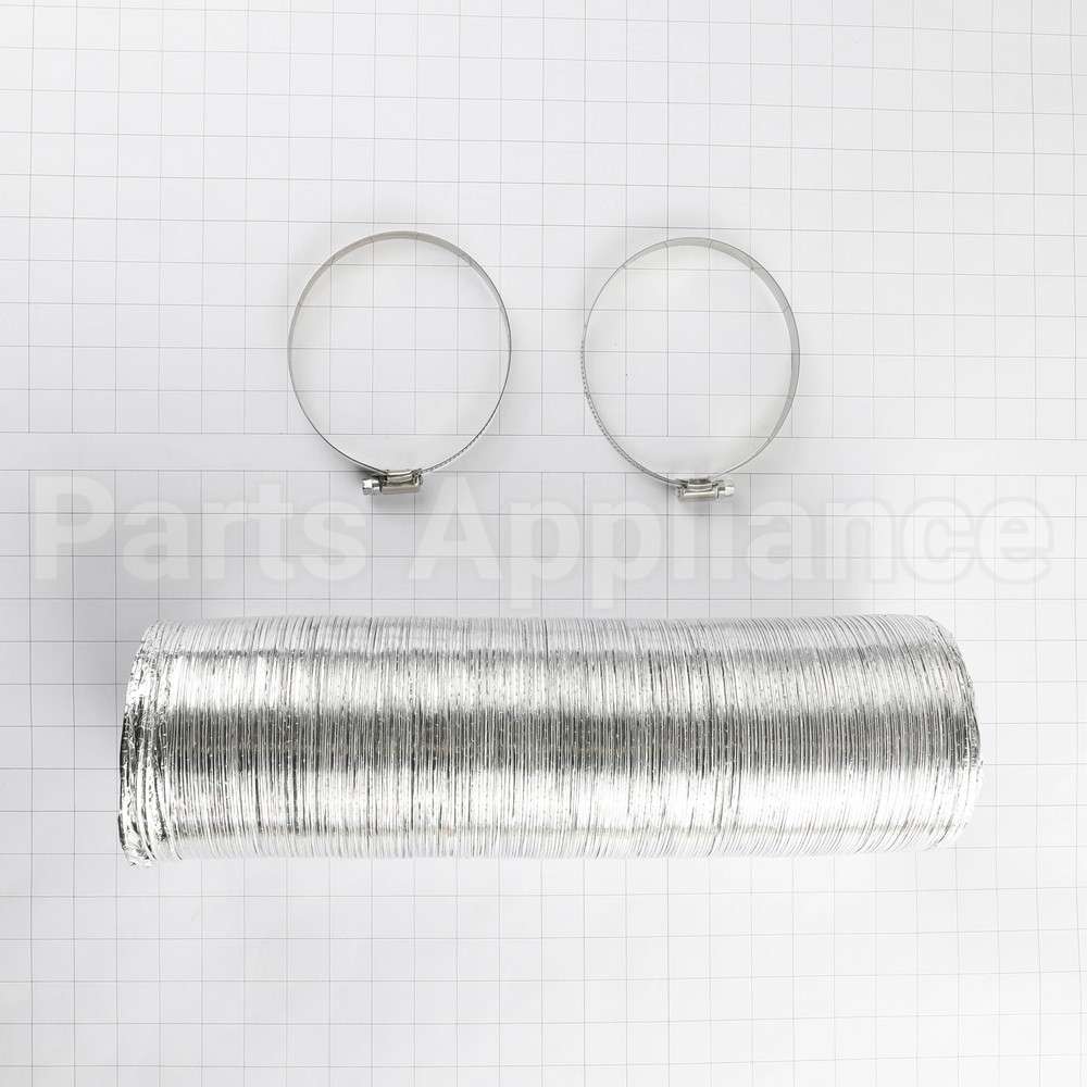 PM08X10085 GE Universal 8' Flexible Metal Dryer Duct