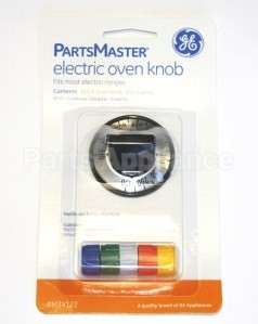 PM3X122 GE Universal Electric Oven Knob W/Overlay