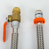 PM77X002 GE 18 Wh Corrugated Quick Connector Kit 0.75" Fip