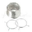 PM8X73 GE Flexible Foil Dryer Duct With Clamps