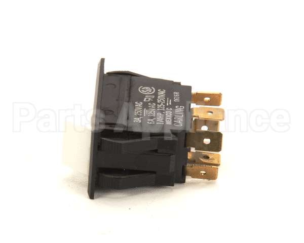 PP10094 Pitco Switch,Rocker Dpdt W/Bk (1-0-(1))