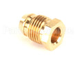 PP10618 Pitco Nut,Comp W/ 1/4 Ferrule Brass
