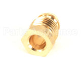 PP10618 Pitco Nut,Comp W/ 1/4 Ferrule Brass