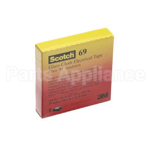 PP10775 Compatible Pitco Tape, Electrical Ht Res Wht 3/4