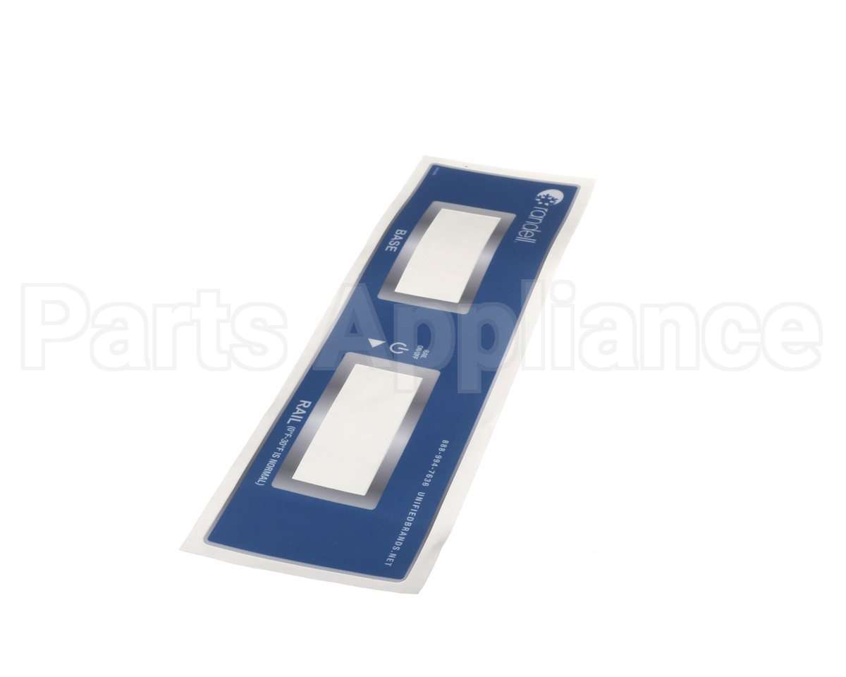 PPSTK1802 Randell Overlay, Control Panel, 8000N Common