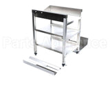 PS1682 Winston Tray Cart - With Basket Stand