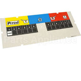 PTA6096201 Compatible Pitco Lbl, Ovrly 3 Zn Fries