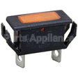 PTP5045044 Compatible Pitco Signal Light 1/2" X 1-1/8" Amber 28V