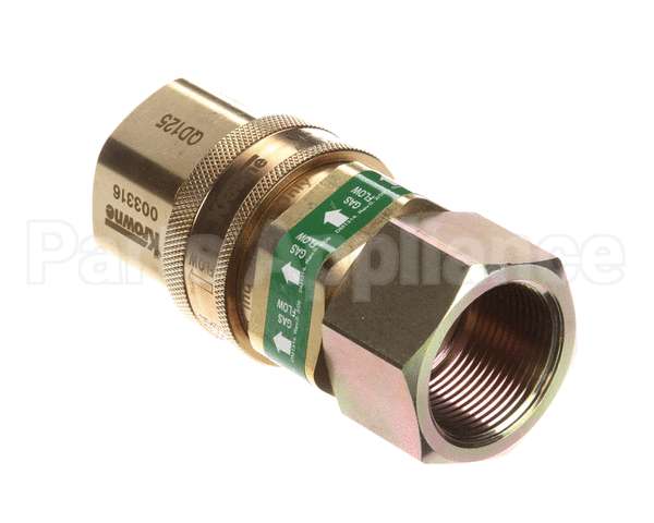 QD125 Krowne 1-1/4 Quick Disconnect For Gas Hoses