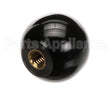 QUB600 Doyon Knob,Ball,Black Phenolic