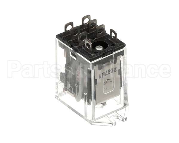 R0196 Bki Relay, Dpdt, 220/240V, Flange Mount
