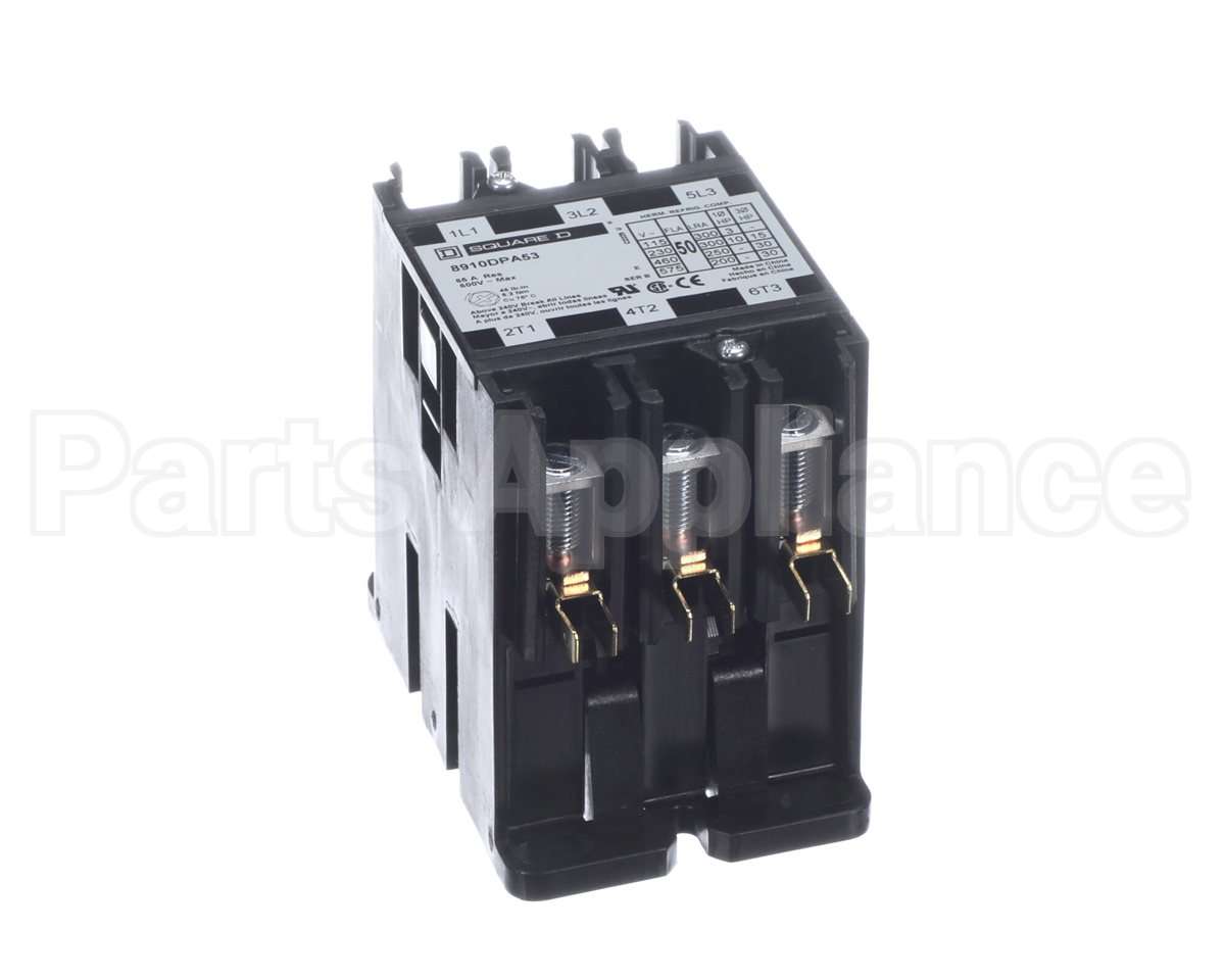 R08600 Aaon 3Pole 50Amp 24V Contactor