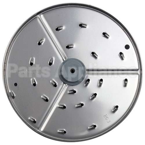 R281 Compatible Robot Coupe Grating Plate - Med-Coarse, 3Mm
