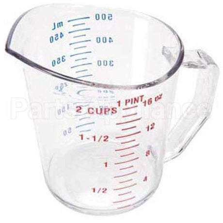 RBMD3215 Compatible Rubbermaid 1 Pt Measuring Cup-135 Clear