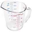 RBMD3215 Compatible Rubbermaid 1 Pt Measuring Cup-135 Clear