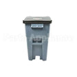 RBMDFG9W2700GRAY Compatible Rubbermaid Brute, 50 Gal Trash Can W/Lid-Wheels