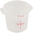 RFS1PP190 Compatible Cambro Container-Soft Rd 1 Qt Semi-Clr