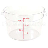 RFSCW12-135 Compatible Cambro Cntainer Clr Rd 12Qt-135