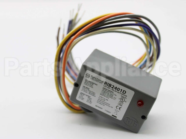 RIB2401D-RD Functional Devices Encl Relay 10A Dpdt 24V/120V