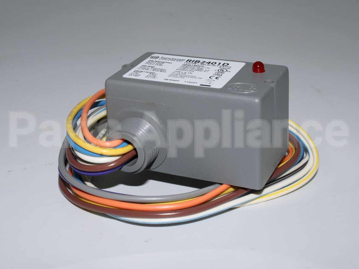 RIB2401D-RD Functional Devices Encl Relay 10A Dpdt 24V/120V