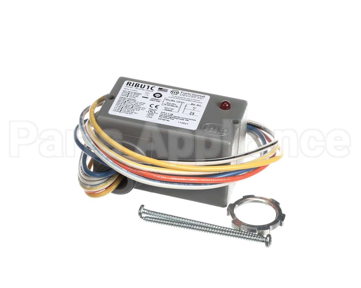 RLY02547 Trane Relay; Enclosed, 10Amp Spdt 10-30 Vac/Dc