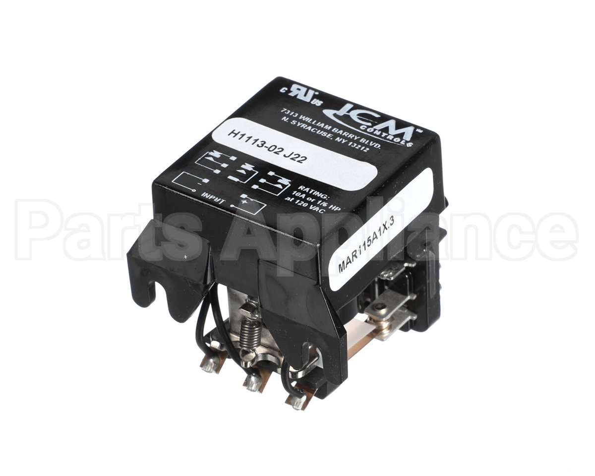 RLY0872 Trane 115V 10A 3Pdt .3S Delay Relay