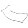 RPC06-910B Compatible Intermetro 3/4 Height Clear Door Gasket, 44.25X22.1