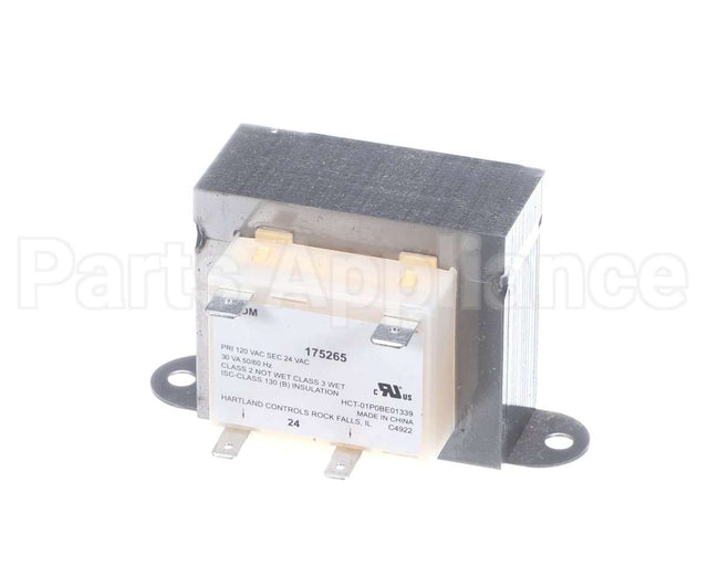 RZ175265 Reznor Repl, Control Tfmr 115/12V Pri, 24V Sec.