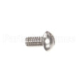 S084 Compatible Edlund Screw, 8-32 X 5/16 S/S Rhm Slo