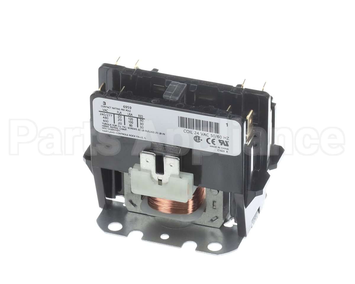 S1-024-25964-000 York 24V 20A 1P Contactor W/Shunt