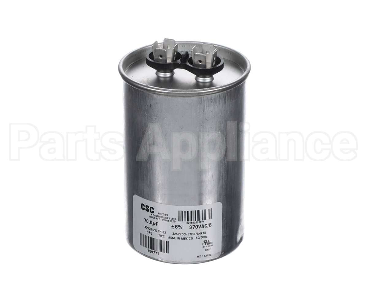 S1-024-35593-000 York 370V 70Mfd Run Single Cap Rnd